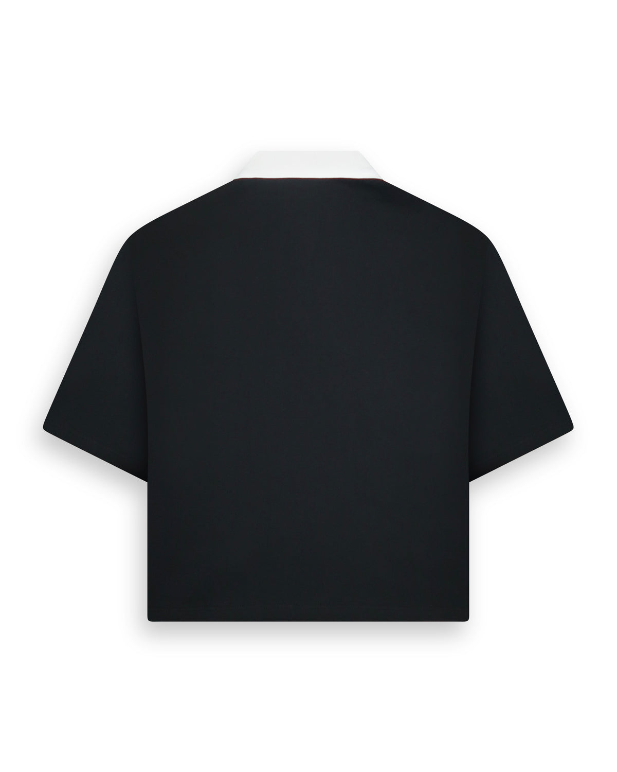 Embroidered Polo Shirt Black