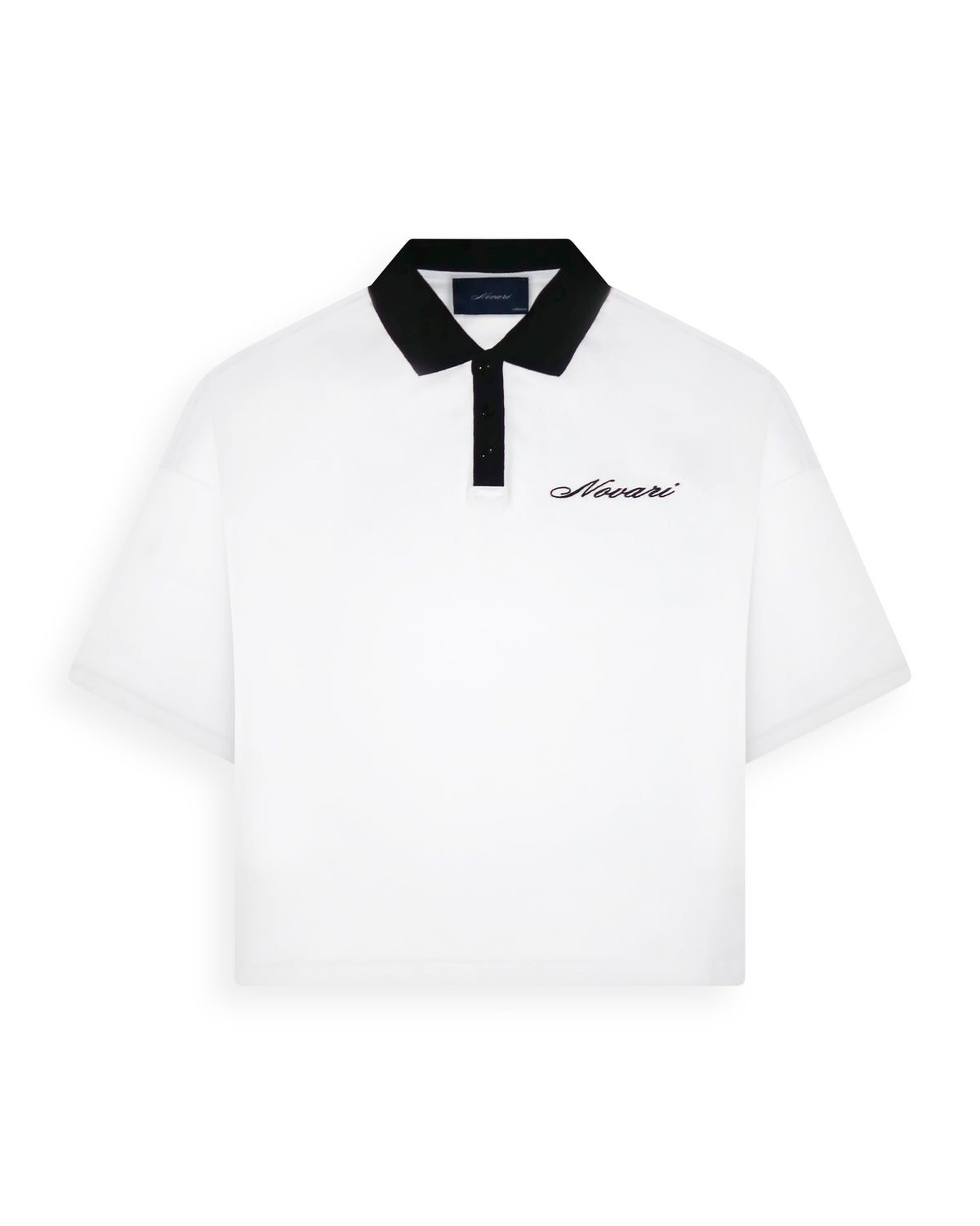 Embroidered Polo Shirt White